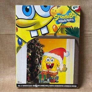 Nickelodeon SpongeBob SquarePants Christmas Light Up Sign